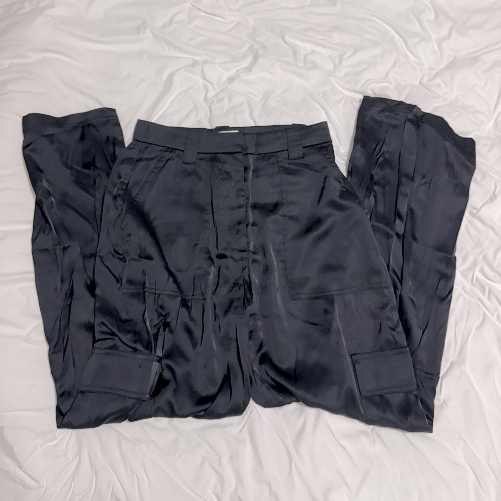 Abercrombie & Fitch | Satin Cargo Pants